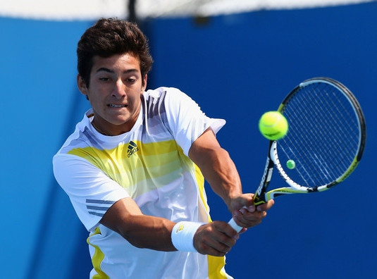 16 gadus vecs tenisists pārvar Čīles ATP turnīra 1. kārtu
