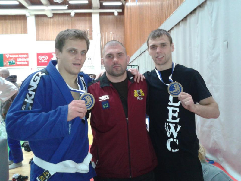 Čerņavskim un Kardašam medaļas Somijas BJJ čempionātā