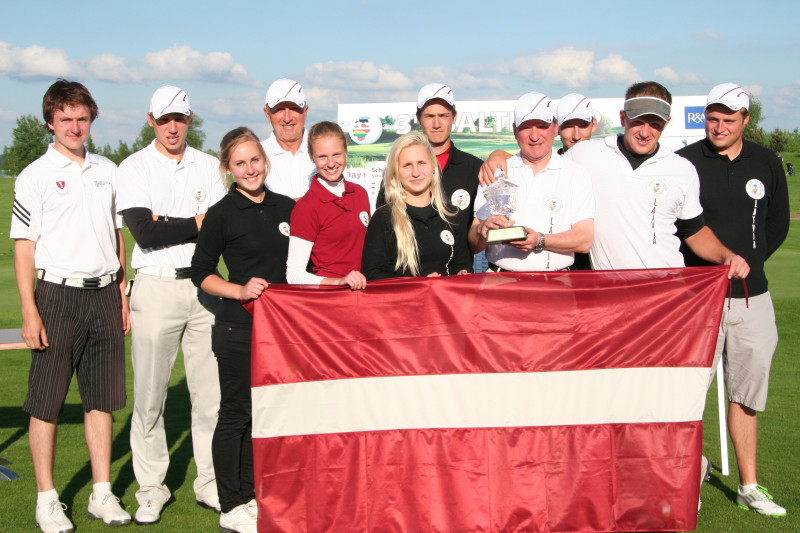 Latvijas golferi atgūst Baltijas kausu