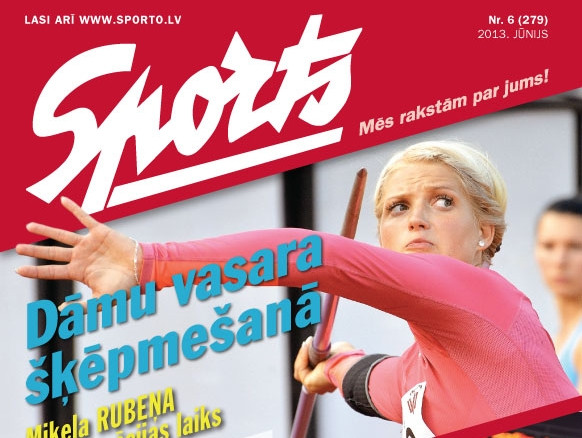 Lasi žurnāla "Sports" jaunāko numuru internetā