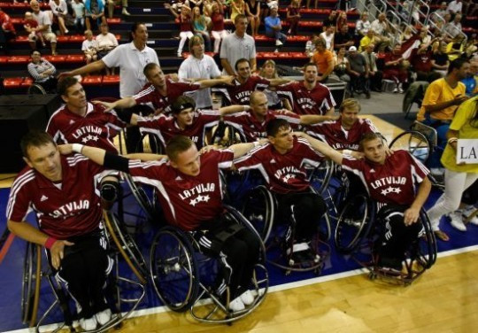 Ratiņbasketbols: Latvijas komanda iekļūst Eiropas čempionāta B līgā