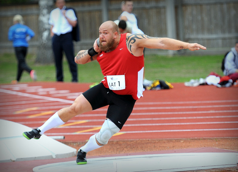 Māris Urtāns sacensībās Tallinā - 19,54 m