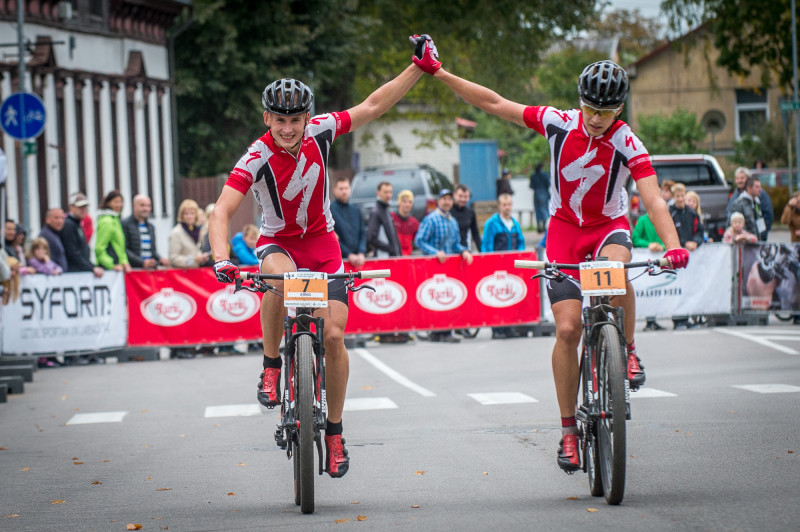 SEB MTB maratona Tukuma posmā triumfē Blūms, kopvērtējuma triumfs Flaksim