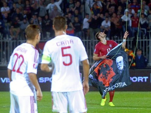 UEFA pārstāvis: "Ne Serbija, ne Albānija diskvalificēta netiks, mačs būs jāpārspēlē"