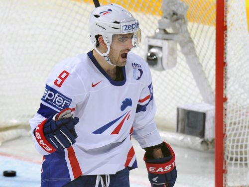 Francijas sastāvā pret Latviju 16 vietējā čempionāta hokejisti