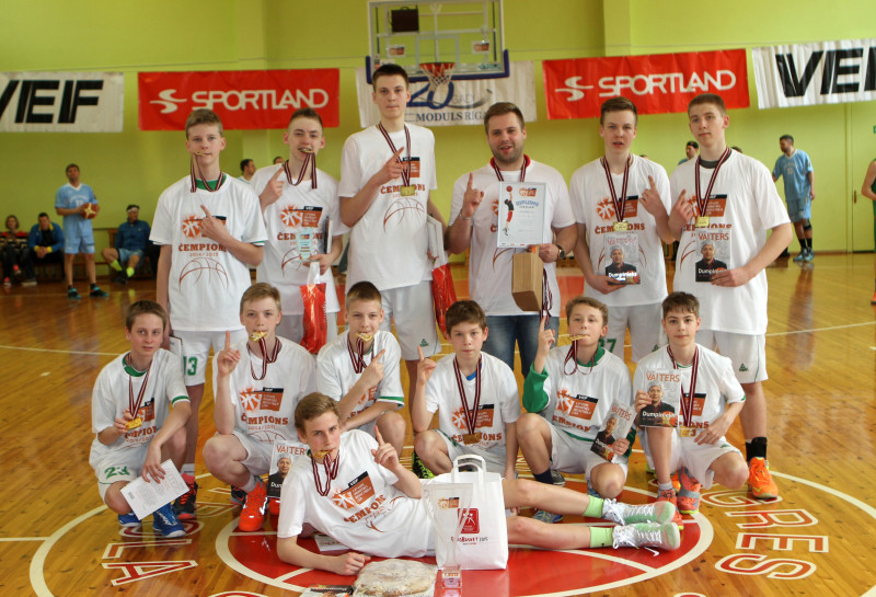 VEF LJBL finālturnīri: Sportland U15 grupā uzvar valmierieši