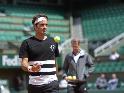 "French Open" pirmajā dienā uzmanība Federeram un Ivanovičai