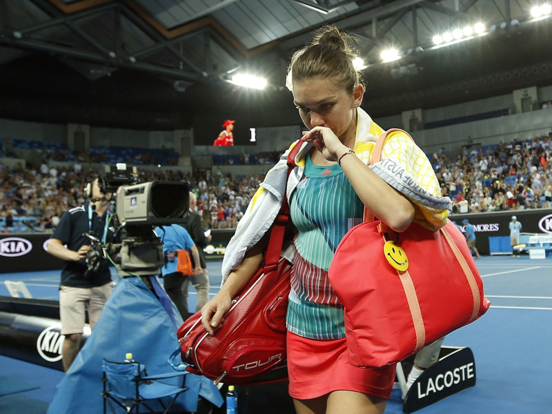 Halepai sensacionāls fiasko "Australian Open" 1. kārtā