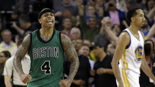 "Celtics" pārtrauc "Warriors" 54 mājas spēļu uzvaru sēriju