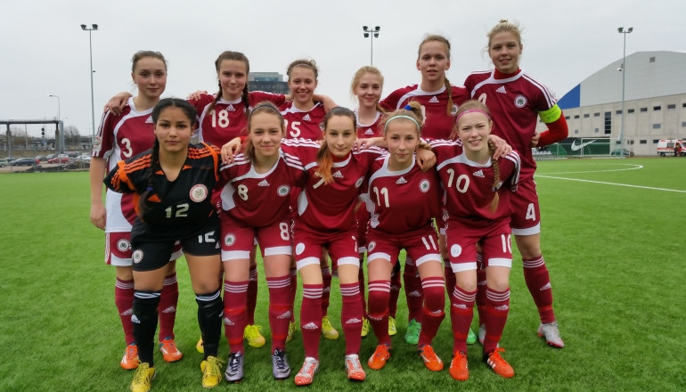 U-17 meiteņu izlase zaudē Igaunijas vienaudzēm