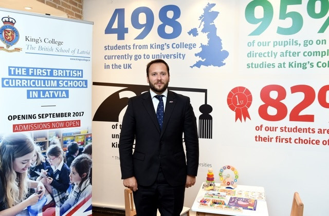 King’s College Britu skola Latvijā atklāj biroju Rīgā skolēnu uzņemšanai