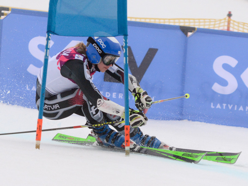 Ž.Gedra un L.Gasūna uzvar Latvijas kausā milzu slalomā
