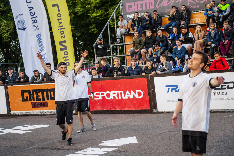 "Ghetto Games" 3x3 futbola finālā latvieši apspēlē brazīliešus