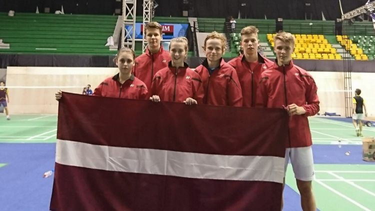 Pasaules čempionātā badmintonā junioru komandām Latvija izcīna 32. vietu