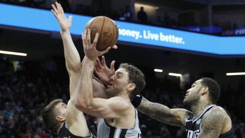 Gazolam triple-double, Oldridžam 29+10, Sanantonio "Spurs" uzvar bez Lenarda