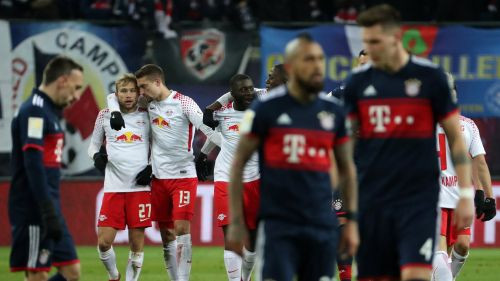 "Leipzig" atspēlējas un sagādā "Bayern" retu zaudējumu
