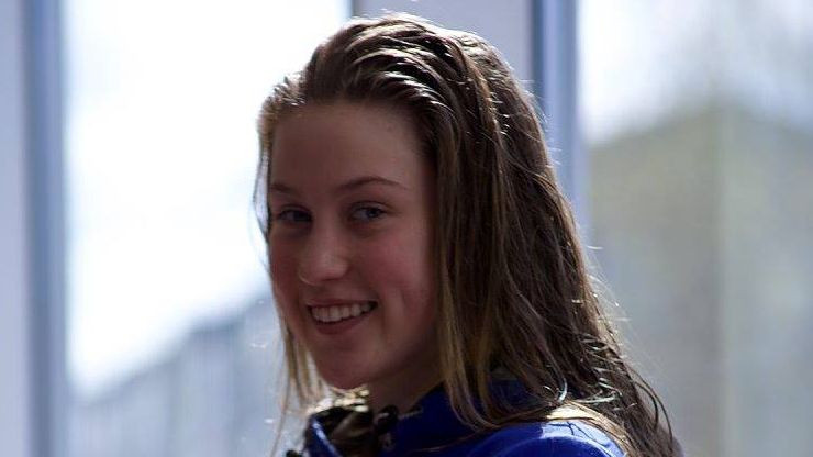 14 gadus vecā Maļuka sasniedz savu pirmo Latvijas rekordu peldēšanā arī garajā baseinā