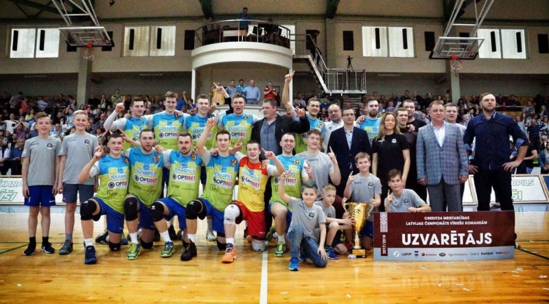 "Jēkabpils Lūši" pārtrauc "Robežsardzes" dominanci Latvijas volejbolā