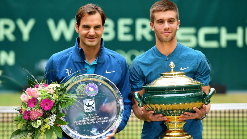 Horvātu diena finālos: Čoričs uzvar Federeru, Čiličs pieveic Džokoviču