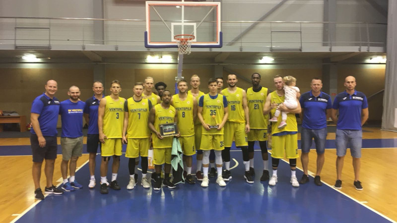 "Ventspils" pārbaudes spēlē zaudē "Rytas" basketbolistiem