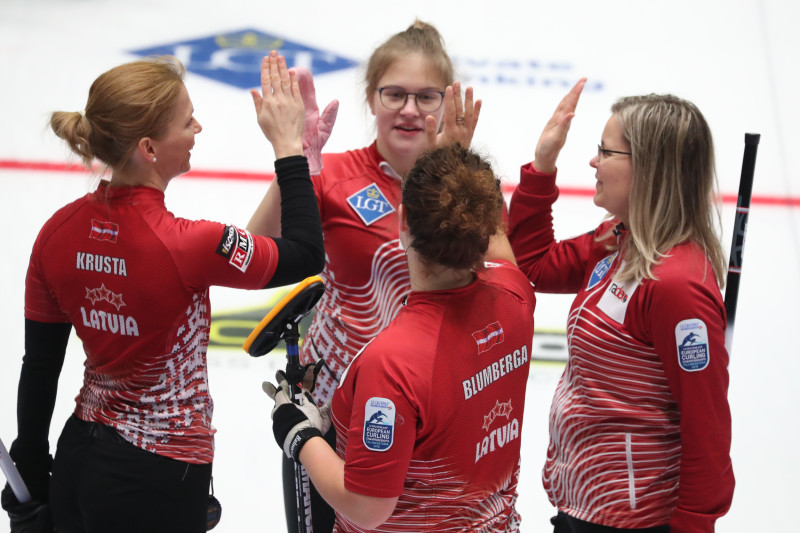 Pasaules sieviešu kērlinga čempionāts Dānijā ar Latvijas izlases dalību