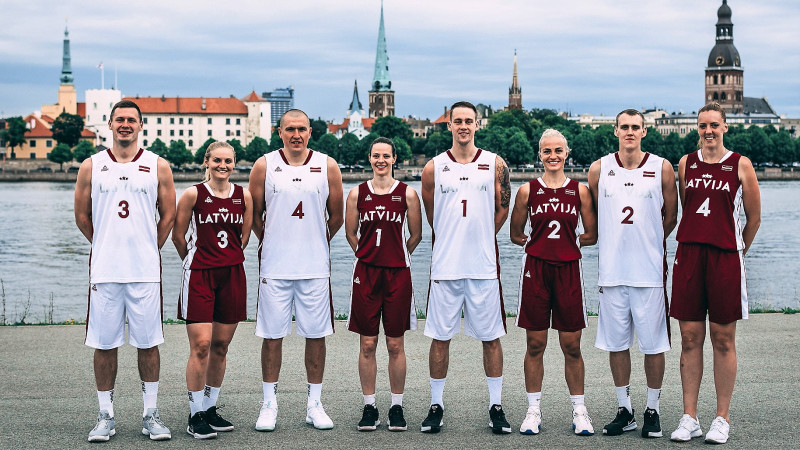 Latvijas 3x3 izlases ar uzvarām Rīgā sāk Eiropas kausa kvalifikāciju