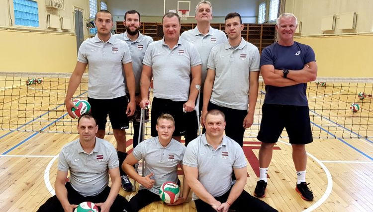 Latvijas izlase sēdvolejbolā dodas uz 2019. gada Eiropas čempionātu sēdvolejbolā