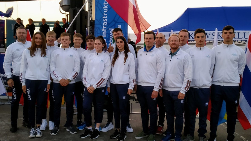 Latvijai ar bagātīgu sastāvu sāk startu pasaules jaunatnes čempionātā airēšanas slalomā