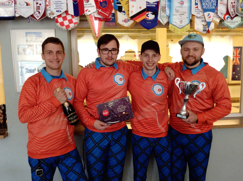 “Riga Open” kērlinga turnīrā šogad uzvar Krievijas komanda