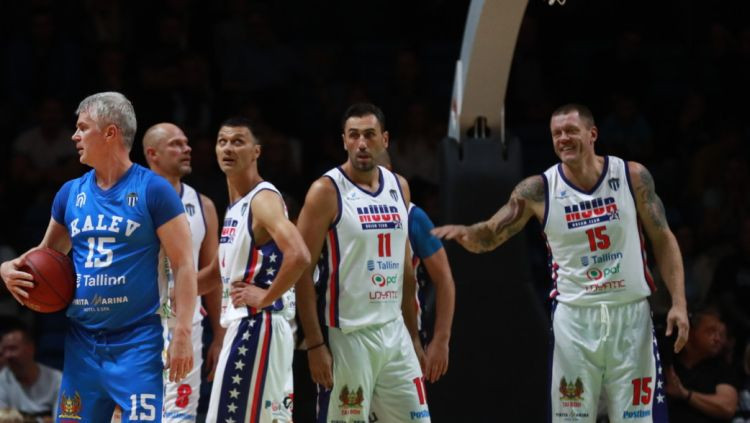 Igaunijas basketbola leģendas Mīrsepa atvadu spēlē piedalās arī Štelmahers un Kambala
