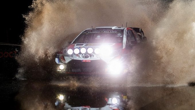 Pēc Velsas WRC rallija pirmā posma līderis Mīke, P.Solbergs parūpējas par pārsteigumu