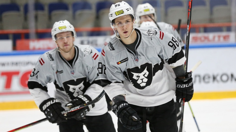 "Rīgas" hokejisti atspēlējas un trešajā periodā nokārto uzvaru Maskavā