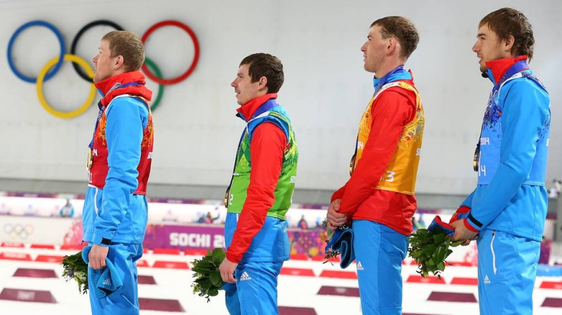 Arī biatlonistam Ustjugovam atņemts Soču olimpisko spēļu zelts