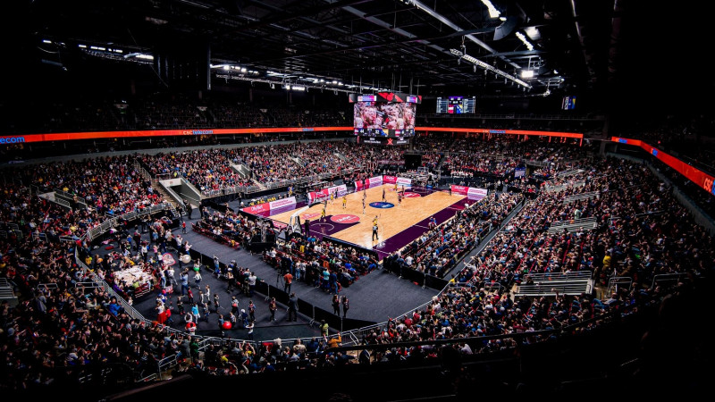 Spēle Rīgā bijusi otrā apmeklētākā Eiropas čempionāta kvalifikācijas ievadā
