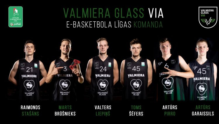 Seši Latvijas klubi cīnīsies par Latvijas e-Basketbola līgas čempiona titulu