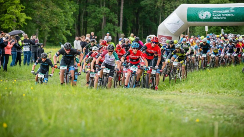 LVM MTB maratona Siguldas posmā noskaidros Latvijas čempionus