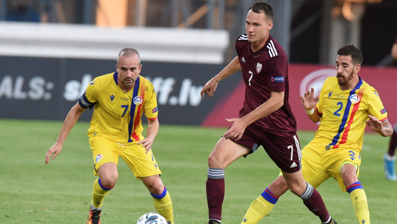Latvija FIFA rangā panāk nepieveikto Andoru
