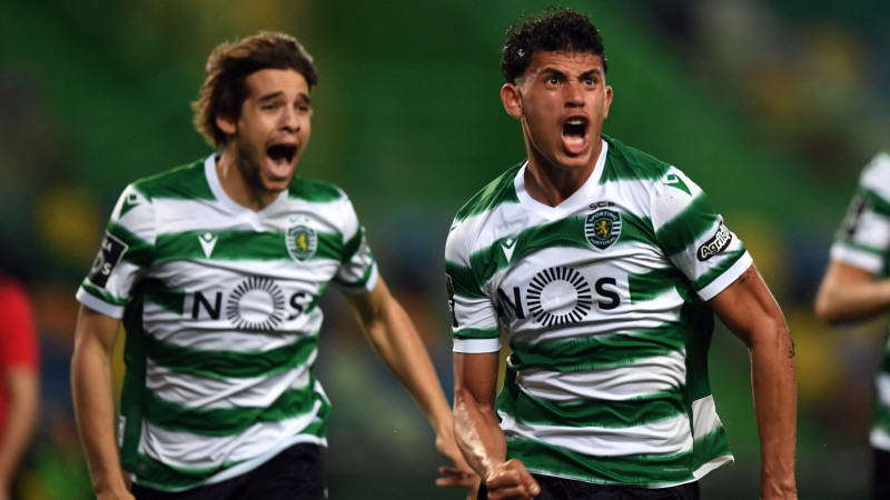 Portugāles līgas līdere "Sporting" pēdējās minūtēs nodrošina uzvaru Lisabonas derbijā