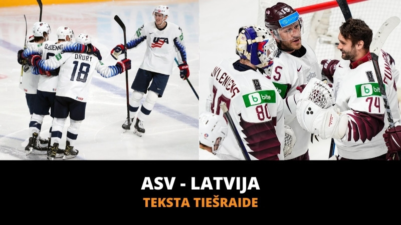 Latvija - ASV 2:4 (Spēle galā)