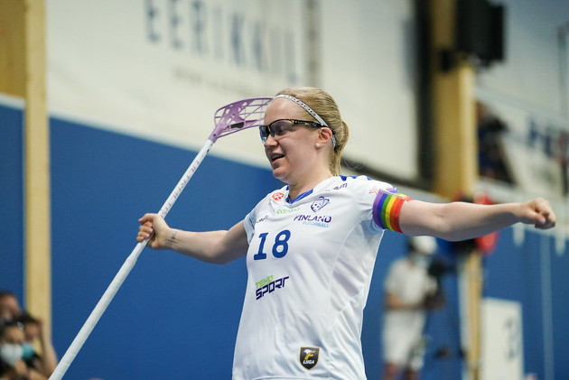 Somijas sieviešu florbola izlase triumfē Četrās nācijās Šveicē
