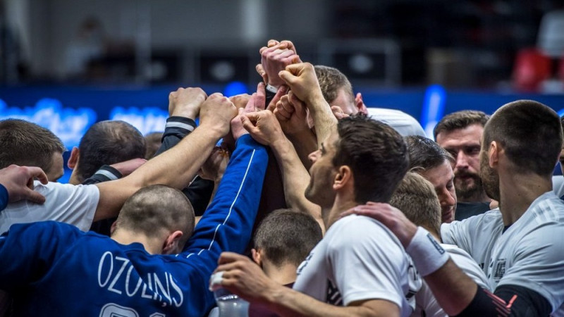 Latvijas vīriešu izlase uzsāk gatavošanos Rīgas Domes kausam un kvalifikācijas spēlēm