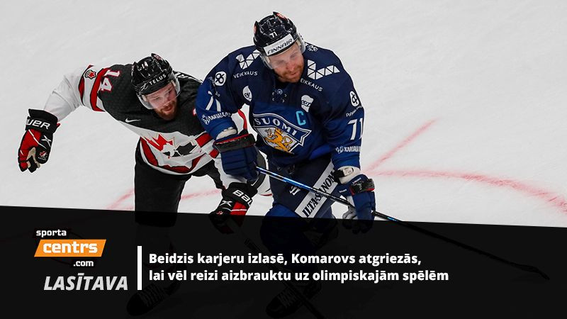Pētām pretiniekus: somu KHL snaiperis, Komarovs atgriežas, saspēlēts sastāvs
