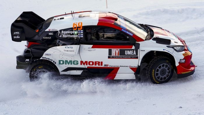 Rovanpera lielisks "Rally Sweden" nakts ātrumposmos un tuvojas uzvarai