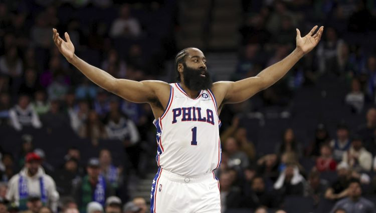 Hārdens tuvu ''triple-double'' ''76ers'' uzvarā, Klīvlenda pārspēj ''Knicks''