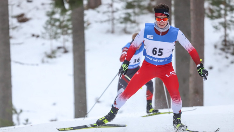 Kaparkalējam panākums pirmajā startā olimpiskajā festivālā slēpošanā Somijā