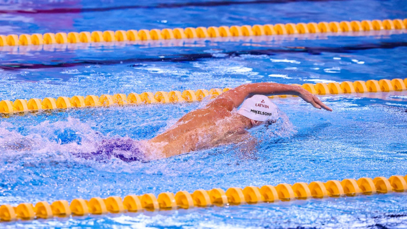 Latvijas peldētājiem 16.vieta Eiropas čempionātā 4x100 metros brīvajā stilā