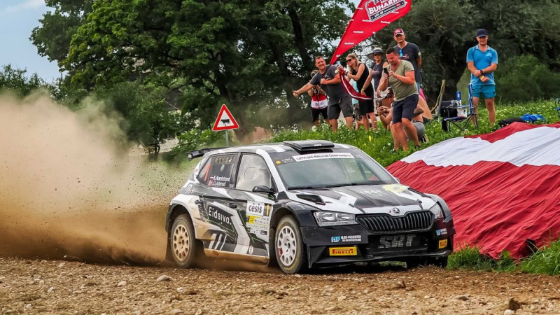 Šajā nedēļas nogalē Latvijas rallija čempionāta posms "Humus Paide Rally"