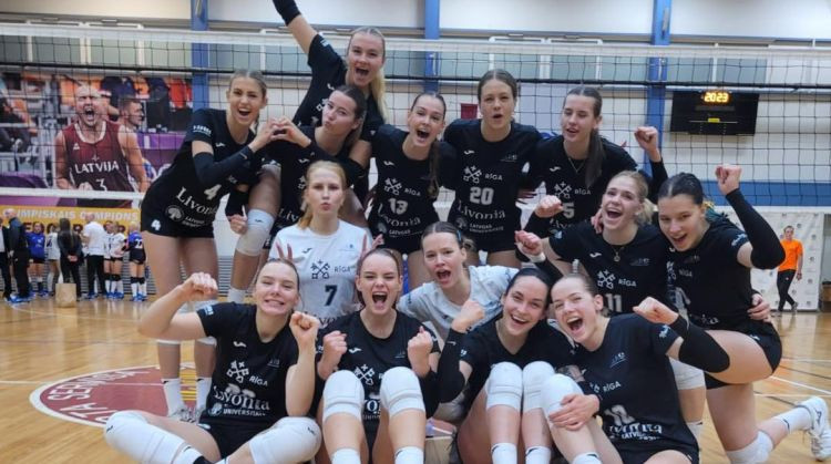"Jelgavas" un RVS/LU volejbolistes uzvar Baltijas līgas spēlēs