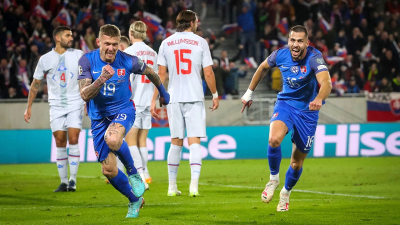 Slovāki dosies uz "Euro 2024", Luksemburga iesit četrus Bosnijai, Ronaldu 128. vārti izlasē