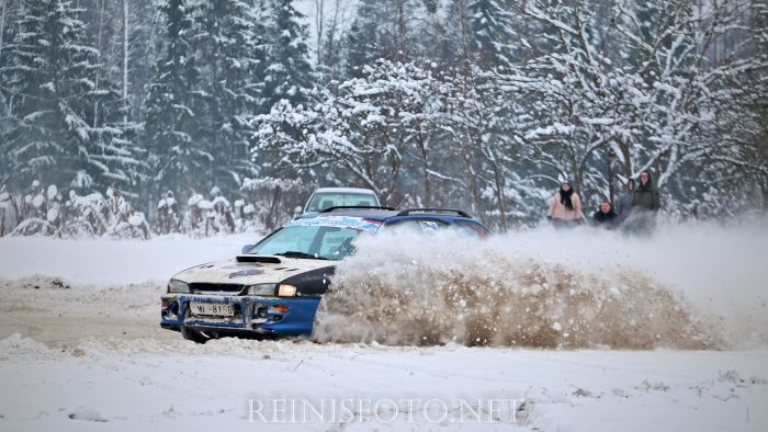 Autosprinta seriāls "Kurzemes Ziemas kauss" startējis ar posmu Saldū